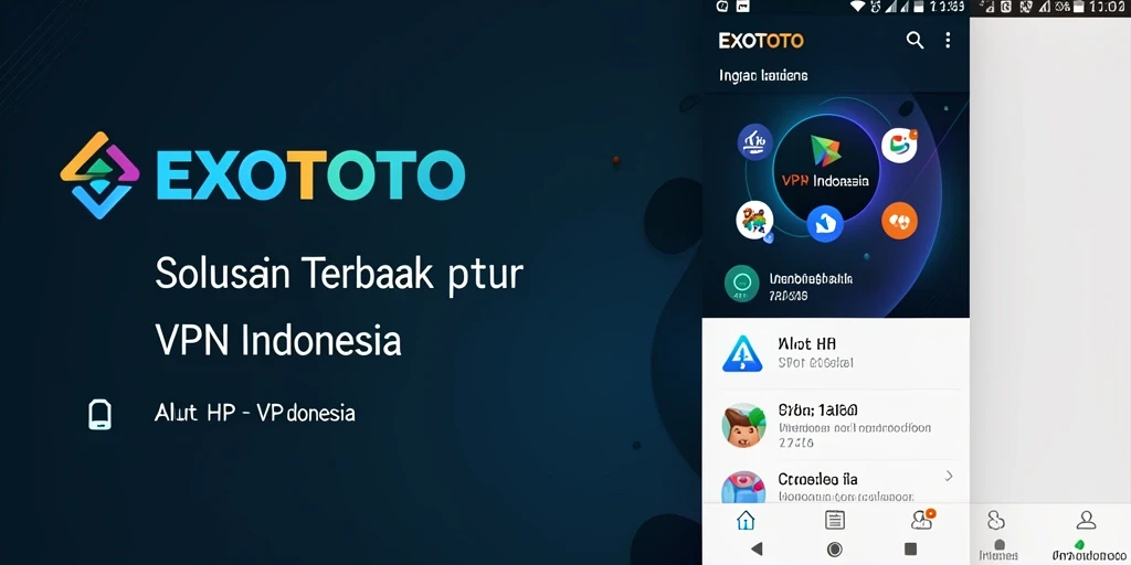 Antarmuka aplikasi EXOTOTO yang ramah pengguna dan intuitif.