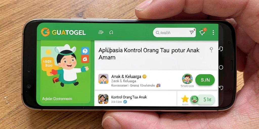 Tampilan antarmuka GUATOGEL yang intuitif dan ramah pengguna.